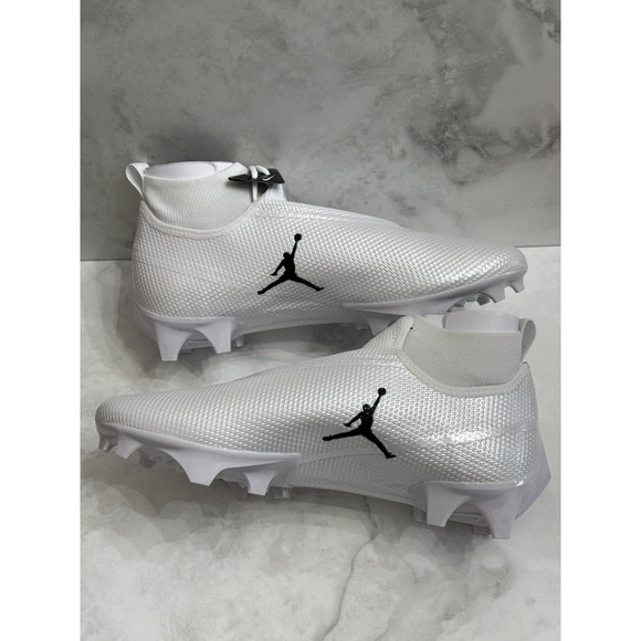 Nike Jordan Vapor Edge Pro 360 Football Cleats White CV1668-103 Men\'s Size 10.5 main image 4